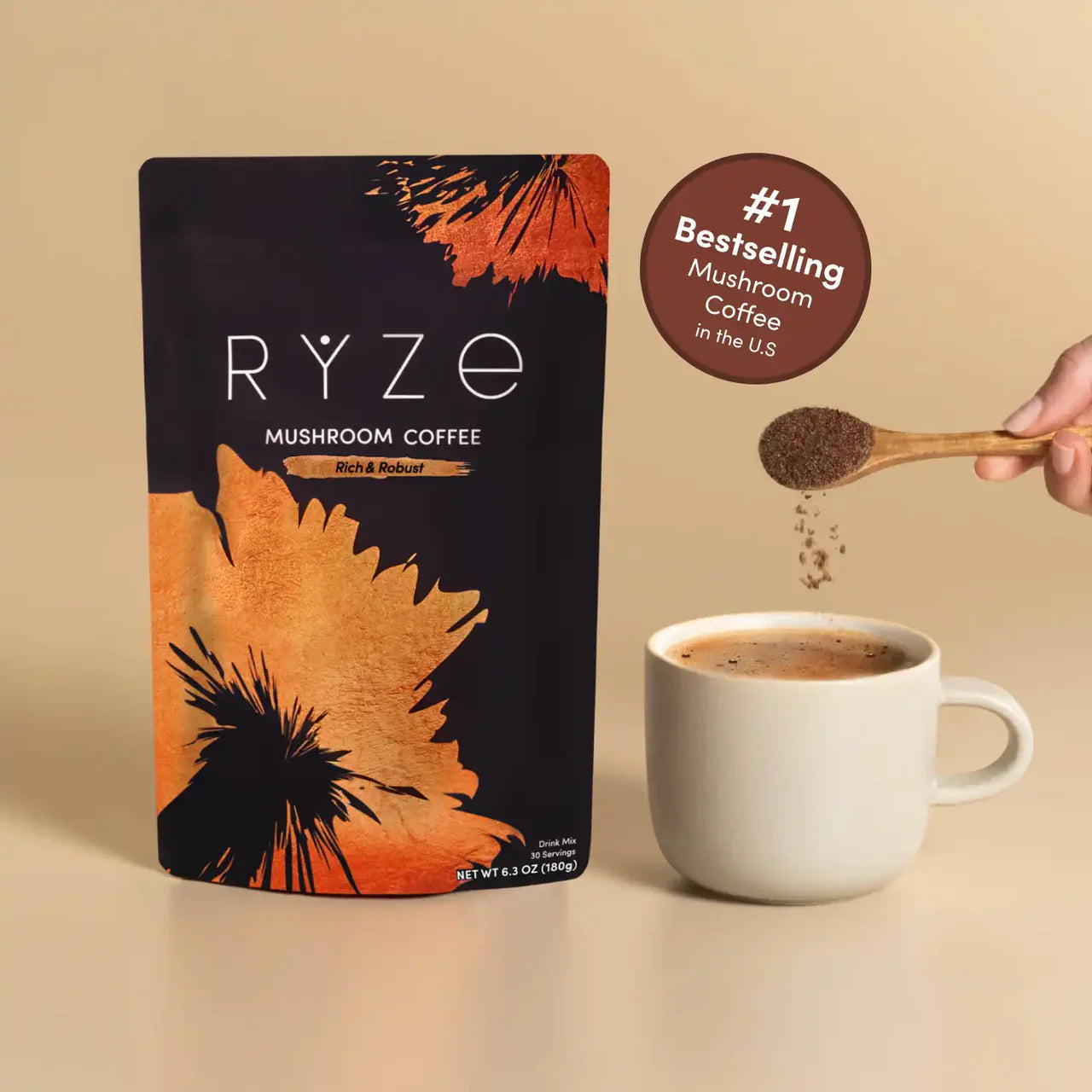 Mushroom Coffee KRBS