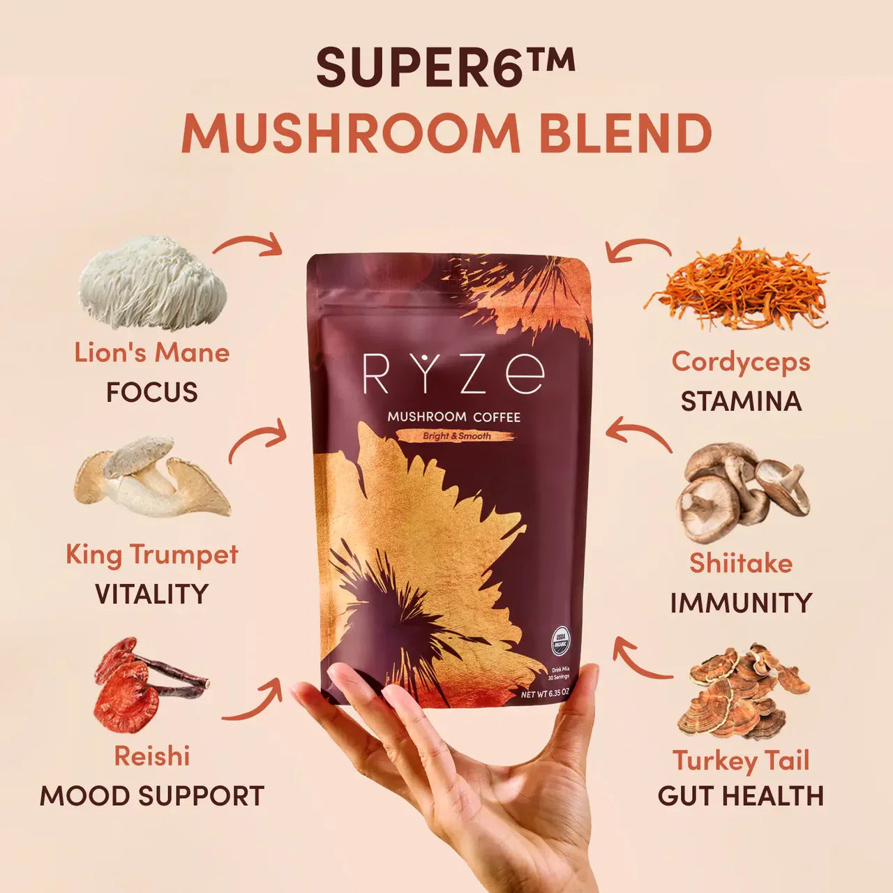 Mushroom Coffee KRBS